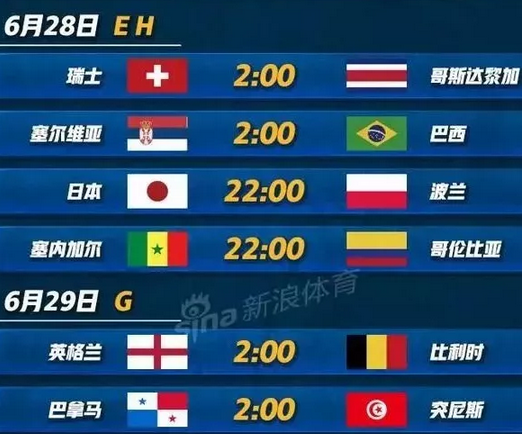2018俄羅斯世界杯明日開賽！賽程表請收藏！